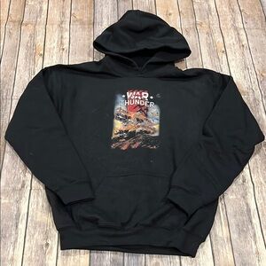 BN Boys Size Youth Large Gildan Screen Print War Thunder Sweatshirt